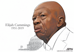 ELIJAH CUMMINGS MEMORIAL by R.J. Matson
