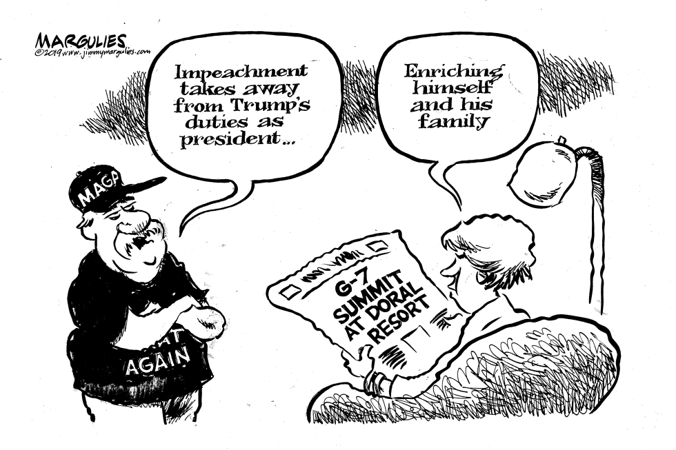 Trump enrichment as president