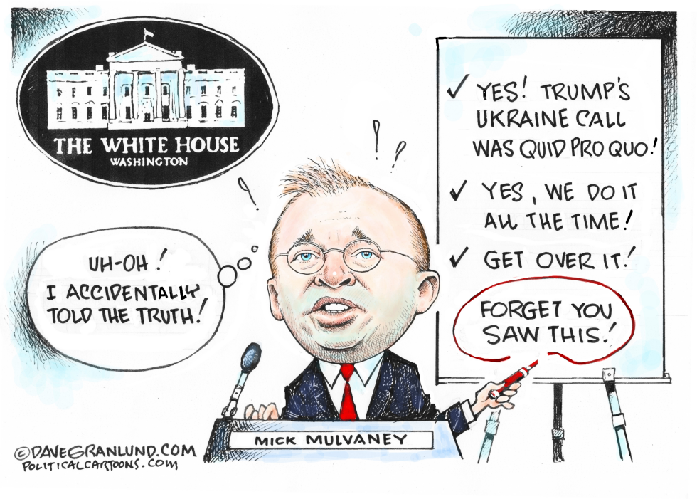 Corrected Mulvaney quid pro quo