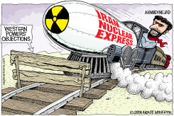 IRAN NUCLEAR EXPRESS  by Monte Wolverton