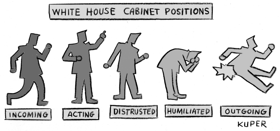 White House Cabinet Stages