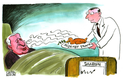 SHARON'S FAVOURITE FOOD BROUGHT IN TO AID HEALING - by Christo Komarnitski