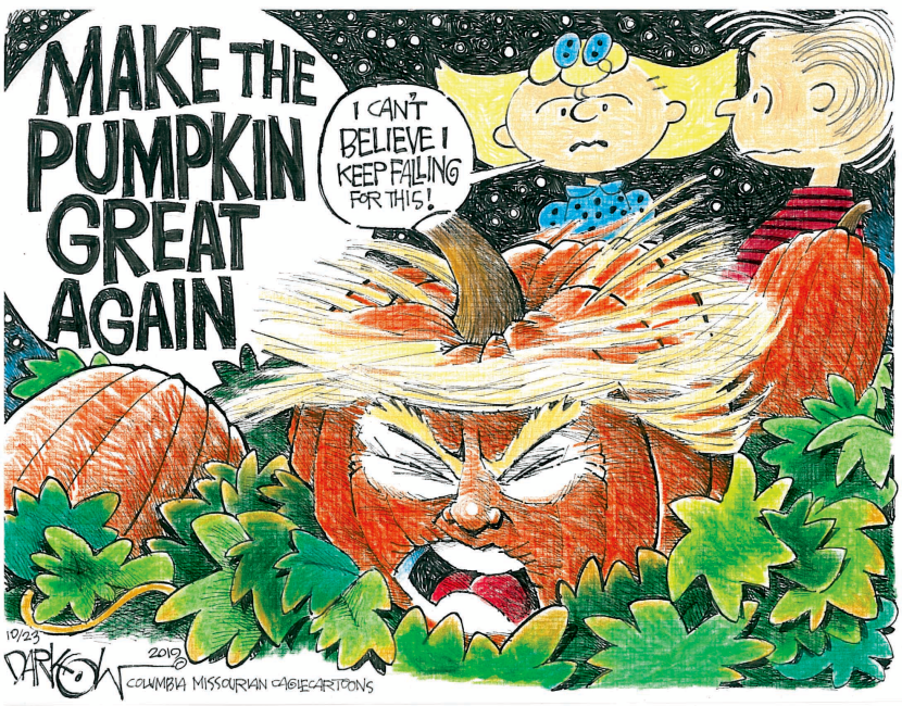 Make the pumpkin great again