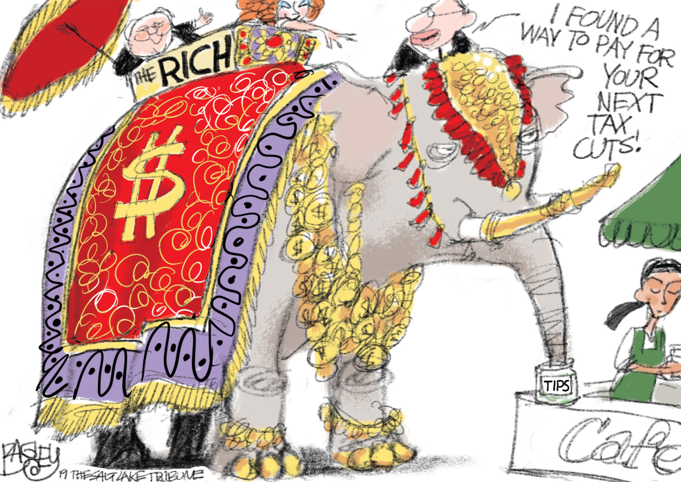  LOCAL ELEPHANT TAX by Pat Bagley