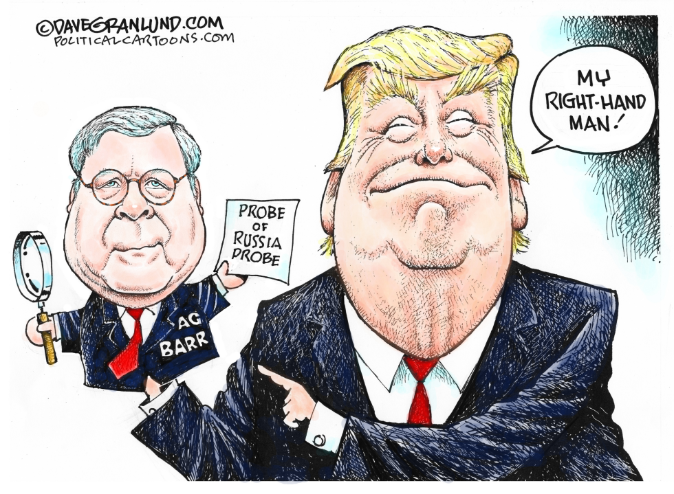 Trump and puppet AG Barr