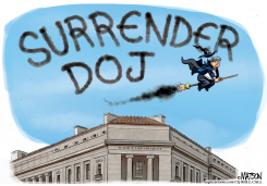BILL BARR WICKED WITCH HUNT AT JUSTICE DEPARTMENT by R.J. Matson