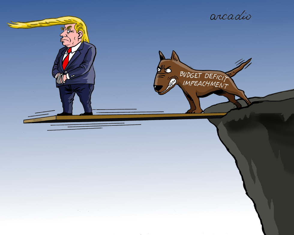  A PRESIDENT IN TROUBLE by Arcadio Esquivel