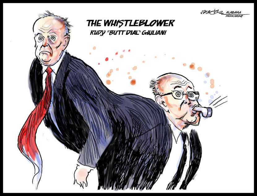 Rudy "Butt Dial" Giuliani