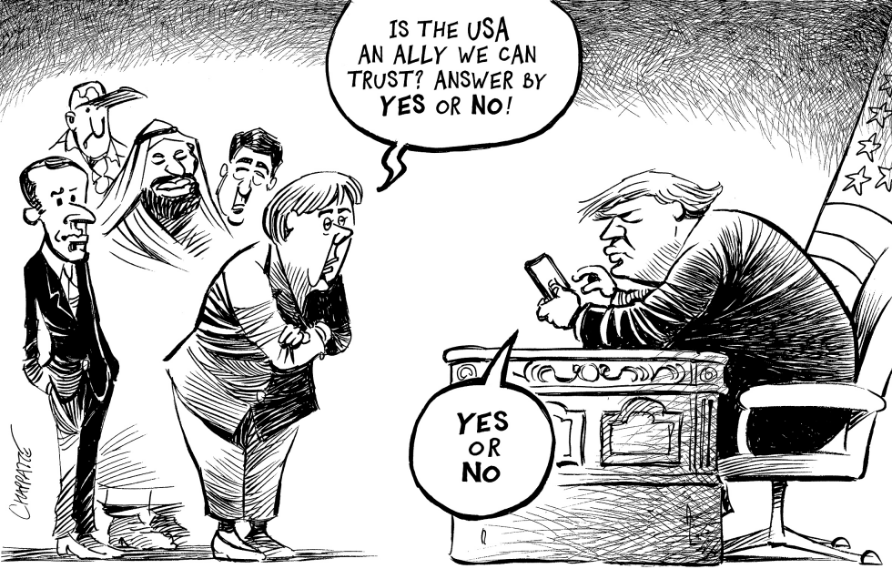  AFTER THE BETRAYAL OF THE KURDS… by Patrick Chappatte