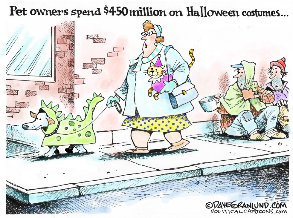  HALLOWEEN FOR DOGS by Dave Granlund