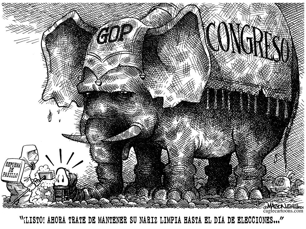 Limpieza en el Congreso