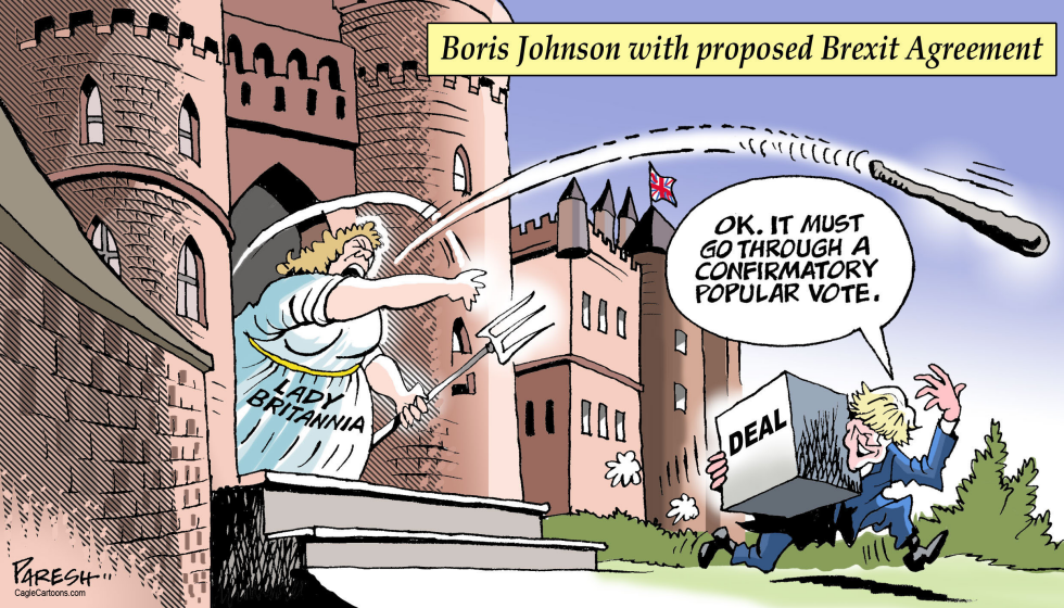  JOHNSON AND BREXIT DEAL by Paresh Nath