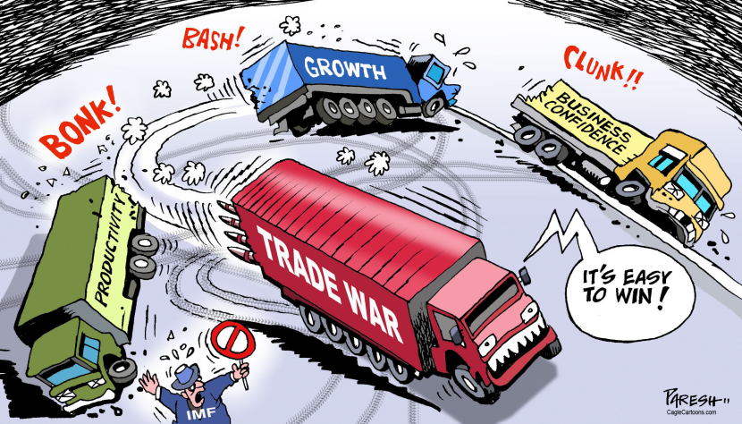 Trade war twists
