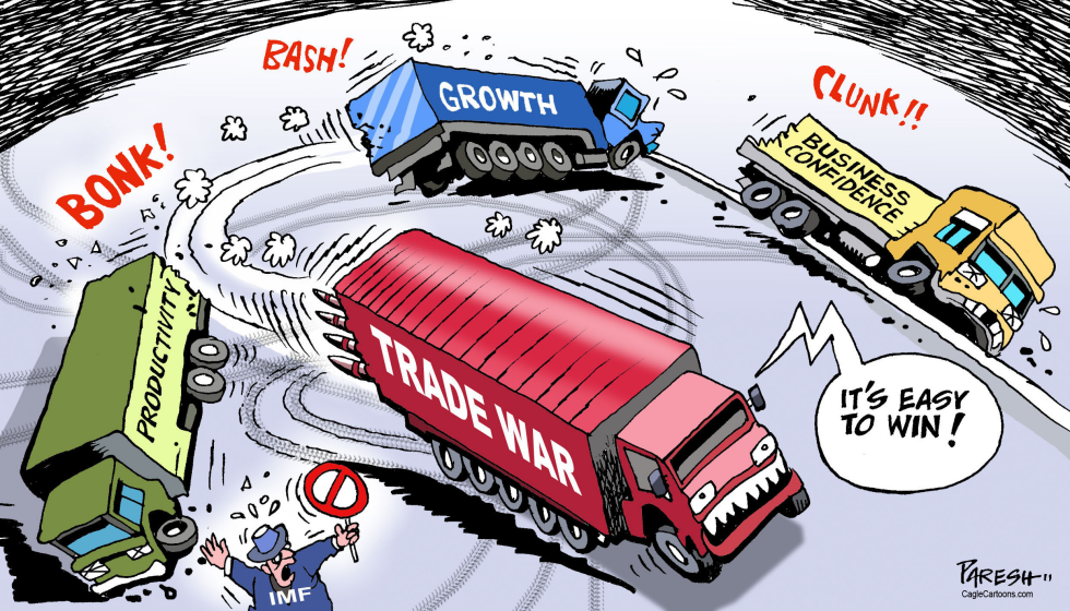 Trade war twists