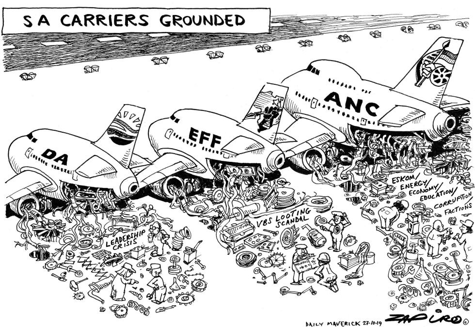 SA Carrier Grounded