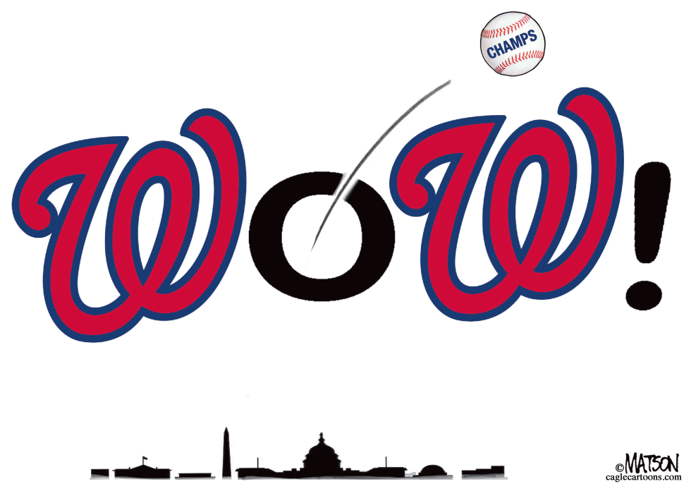  WORLD CHAMPION WASHINGTON NATIONALS by RJ Matson