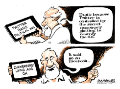 TWITTER FACEBOOK AND POLITICAL ADS by Jimmy Margulies