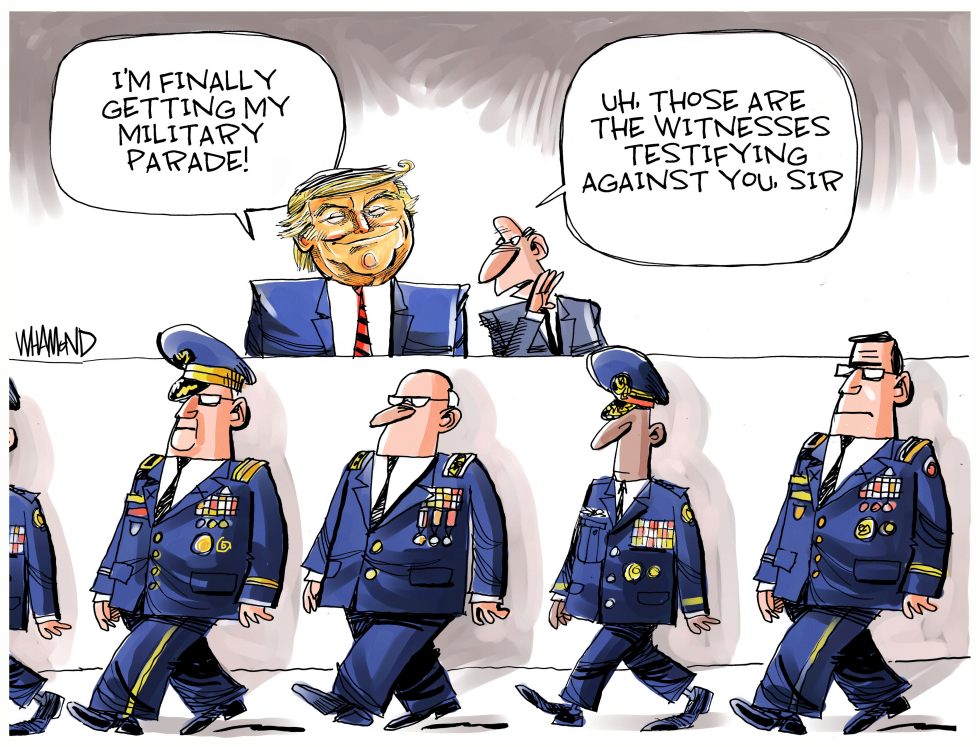 Trump's Military Parade of Witnesses