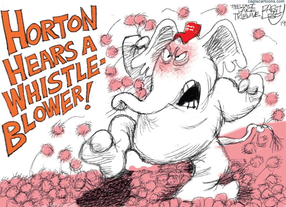  WHISTLEBLOWER by Pat Bagley