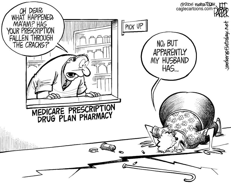Cracks in the Prescription Drug Plan