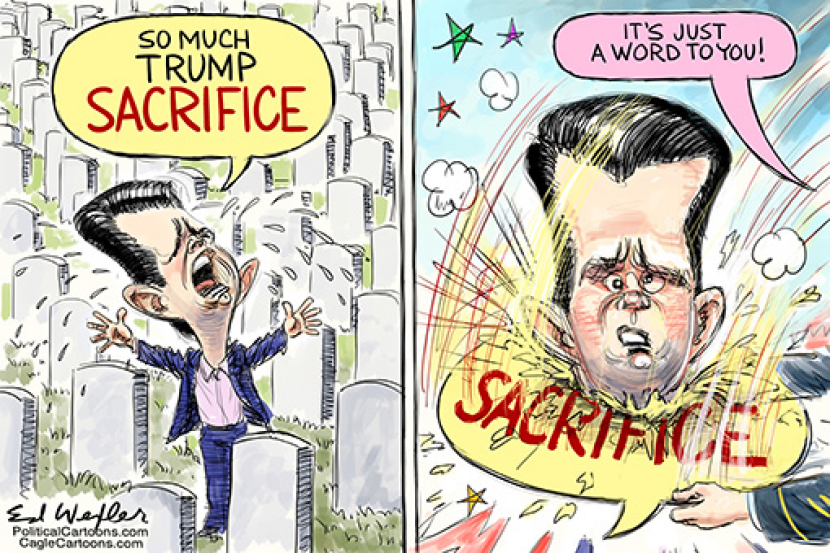 Trump Sacrifices