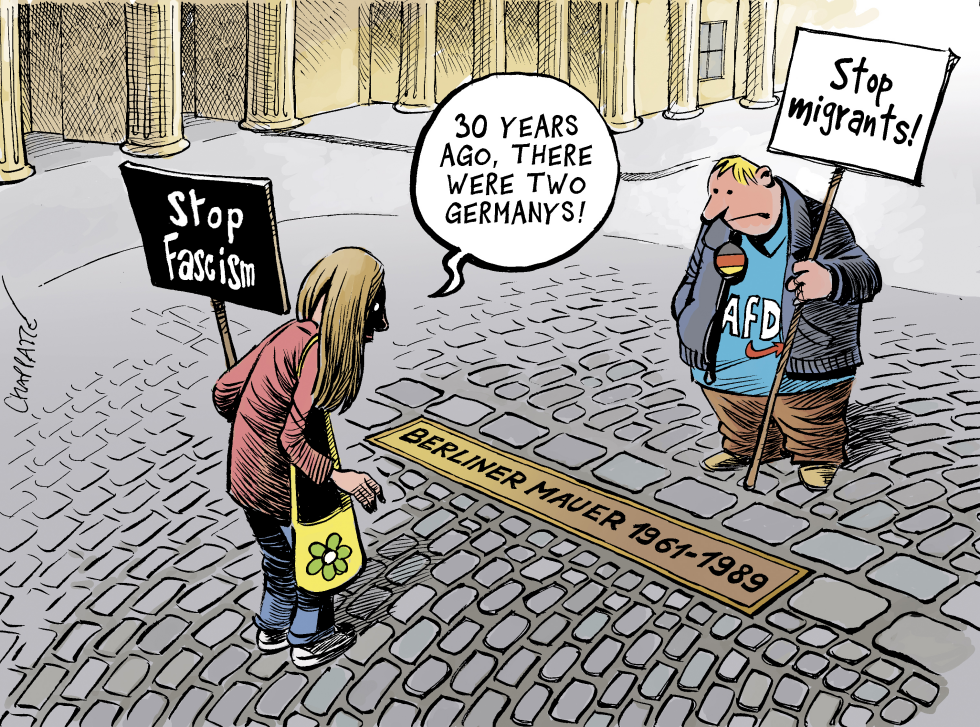  GERMANY 30 YEARS AFTER… by Patrick Chappatte