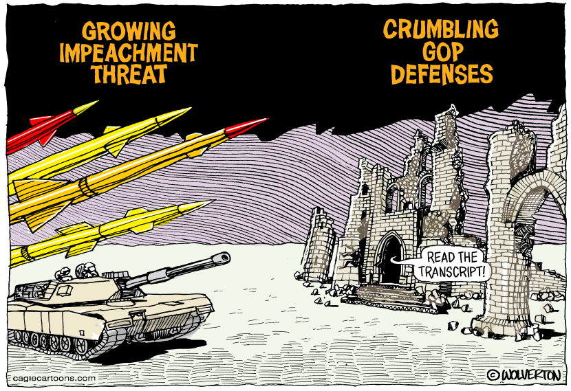 Crumbling Impeachment Defense