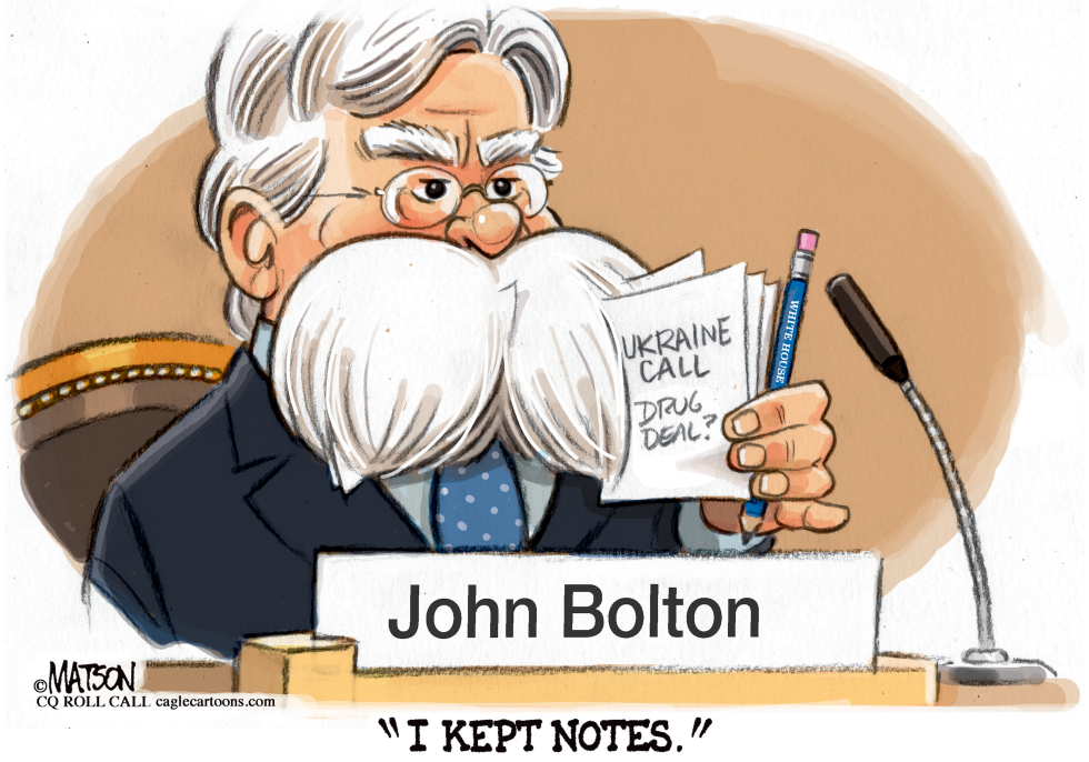 John Bolton Kept Copious Notes