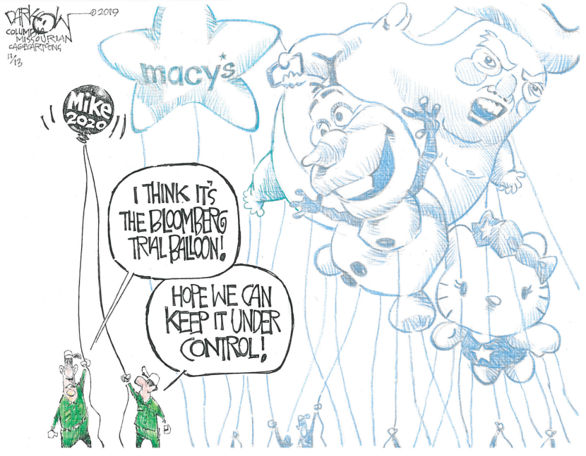 Bloomberg trial balloon