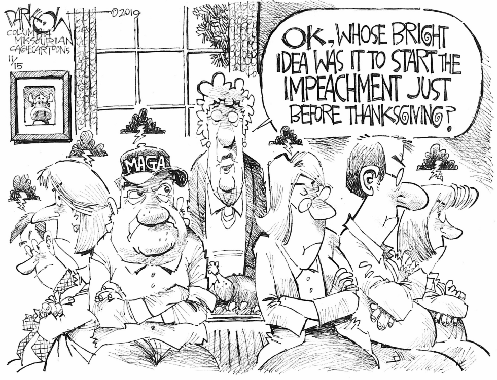 Thanksgiving food fight