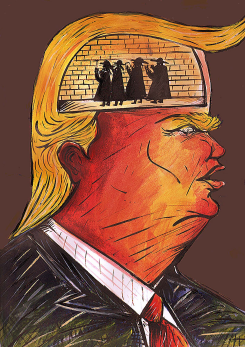TRUMPS BRAIN by Oguz Gurel