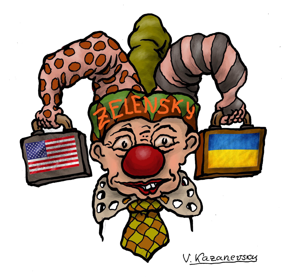 President Trump and Ukrainean president Zelensky