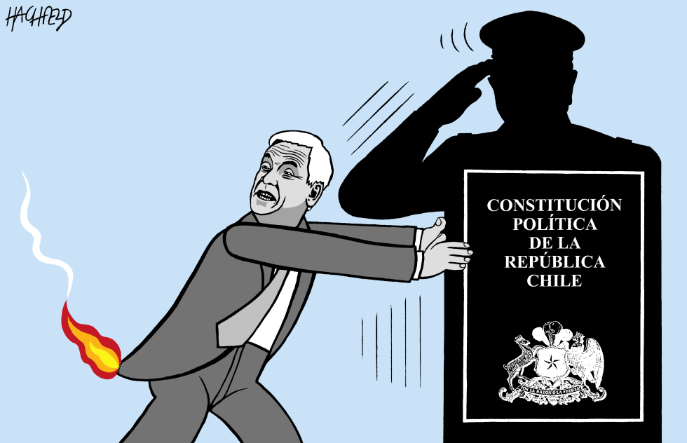 Piñera in dire strais