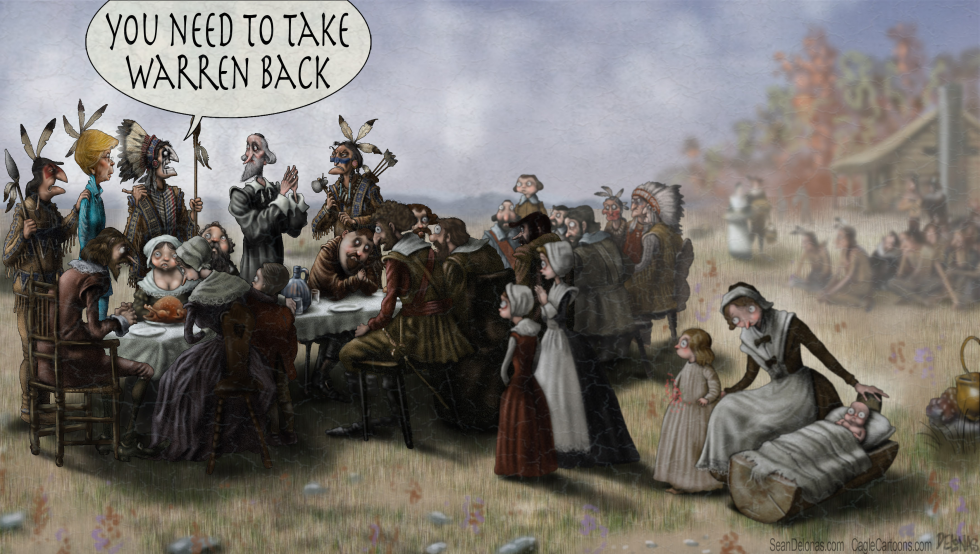 Elizabeth Warren Thanksgiving