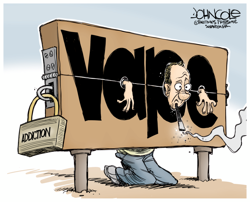 Vaping addiction