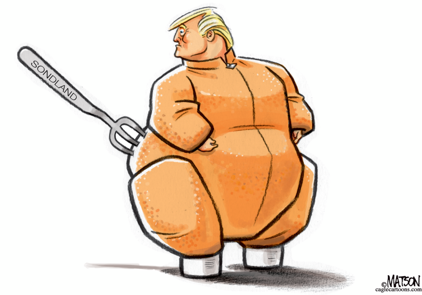 Sondland Testimony Cooks Trump Turkey