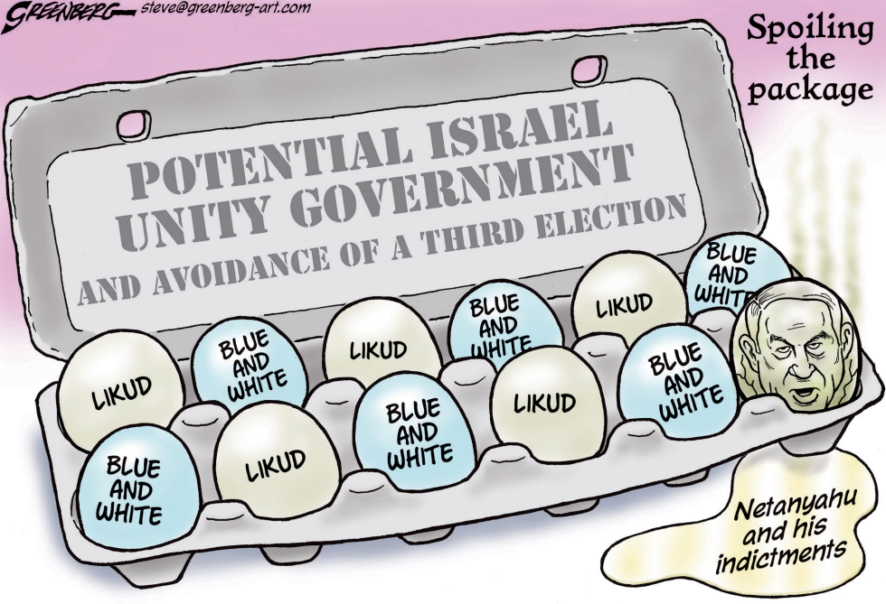 Israel Coalition Eggs