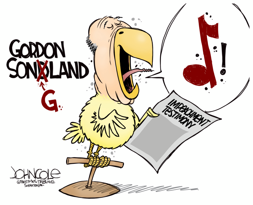 Sondland sings