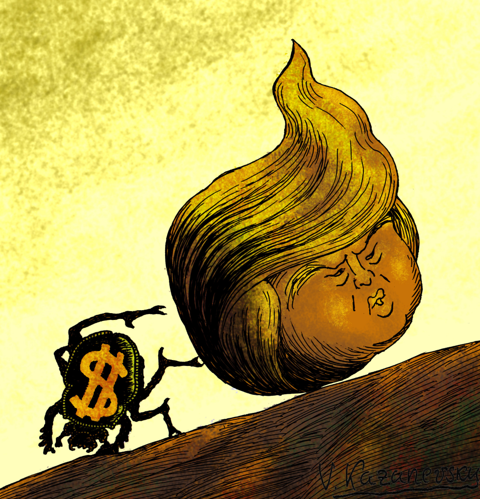 President Trump and money