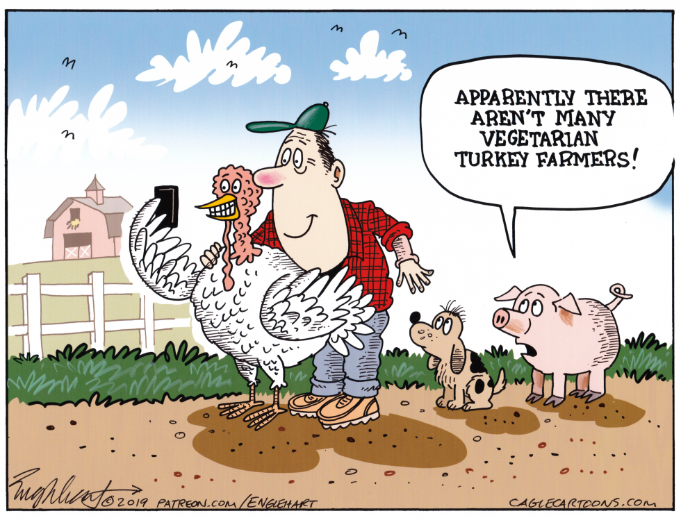  THANKSGIVING by Bob Englehart