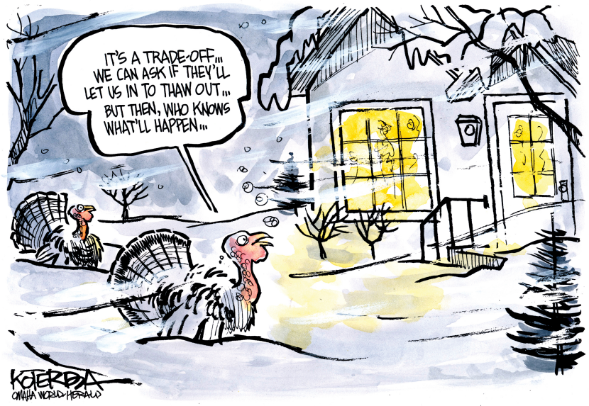 Turkey, it's Cold Outside