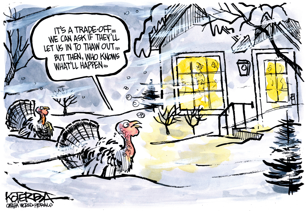Turkey, it's Cold Outside