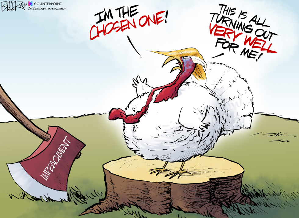  TRUMP TURKEY by Nate Beeler