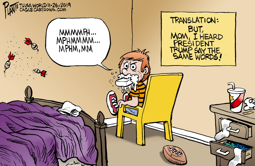 Trump's language