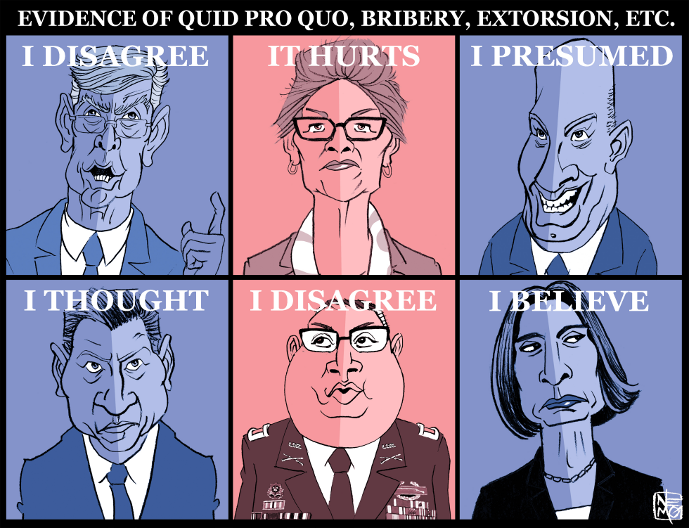 Evidence of Quid Pro Quo