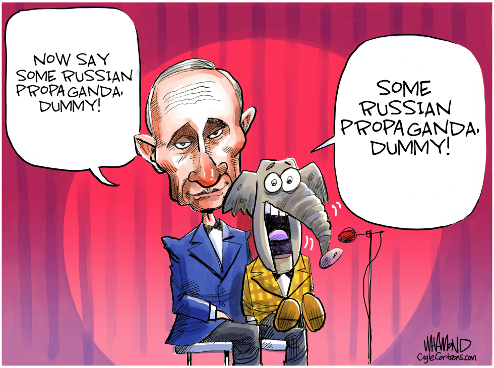  PUTIN PUPPETS by Dave Whamond