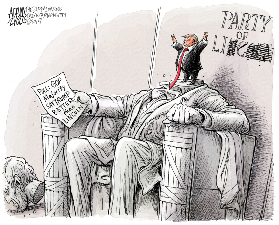  NEW REPUBLICAN PARTY by Adam Zyglis