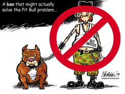 PIT BULL BAN by Steve Nease