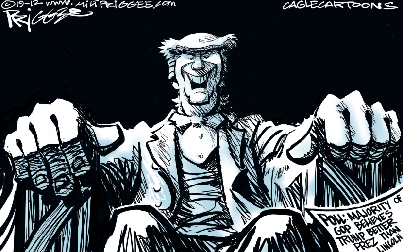 GOP Poll Finds Majority View Trump as Better President Than Lincoln
