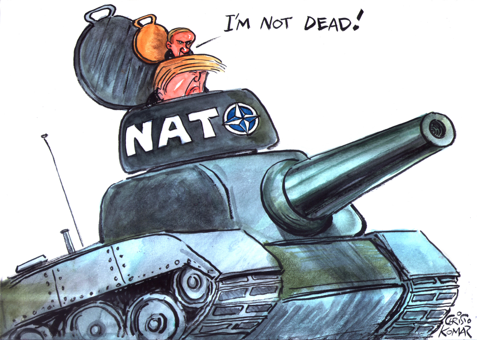 NATO brain dead